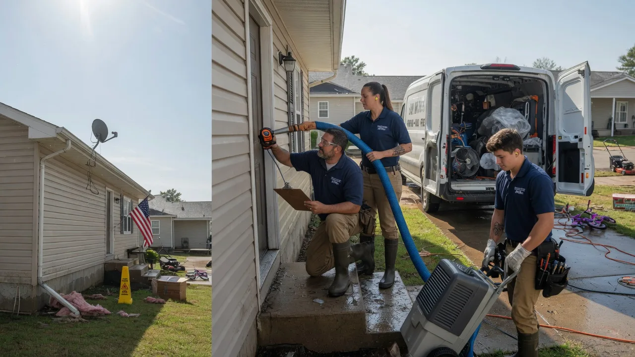 Ceiling Water Damage Restoration in Doole, TX near me